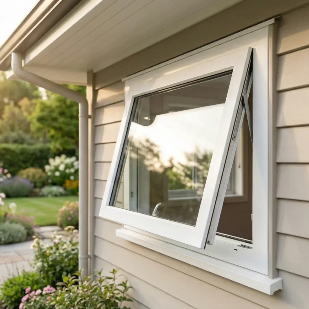UPVC Top Hung Window